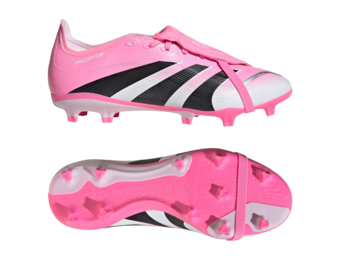 adidas Predator 25 League Fold Over Tongue FG Beckham - Beam Pink/Core Black/Cloud White