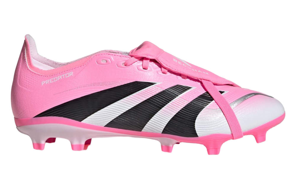 adidas Predator 25 League Fold Over Tongue FG Beckham - Beam Pink/Core Black/Cloud White