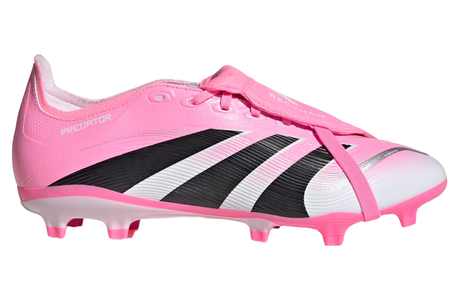 adidas Predator 25 League Fold Over Tongue FG Beckham - Beam Pink/Core Black/Cloud White