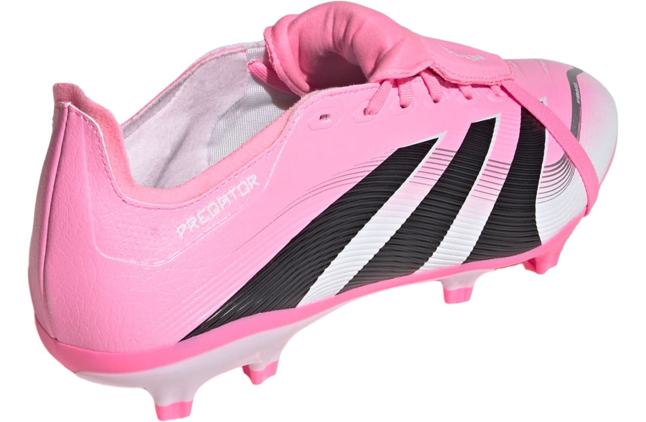 adidas Predator 25 League Fold Over Tongue FG Beckham - Beam Pink/Core Black/Cloud White