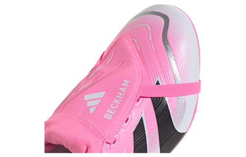 adidas Predator 25 League Fold Over Tongue FG Beckham - Beam Pink/Core Black/Cloud White