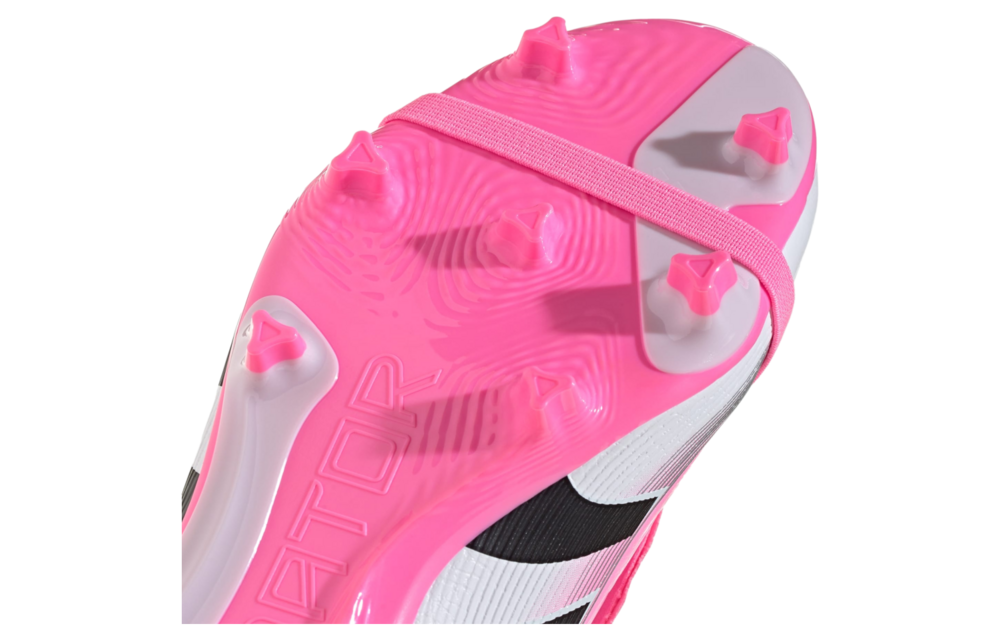 adidas Predator 25 League Fold Over Tongue FG Beckham - Beam Pink/Core Black/Cloud White