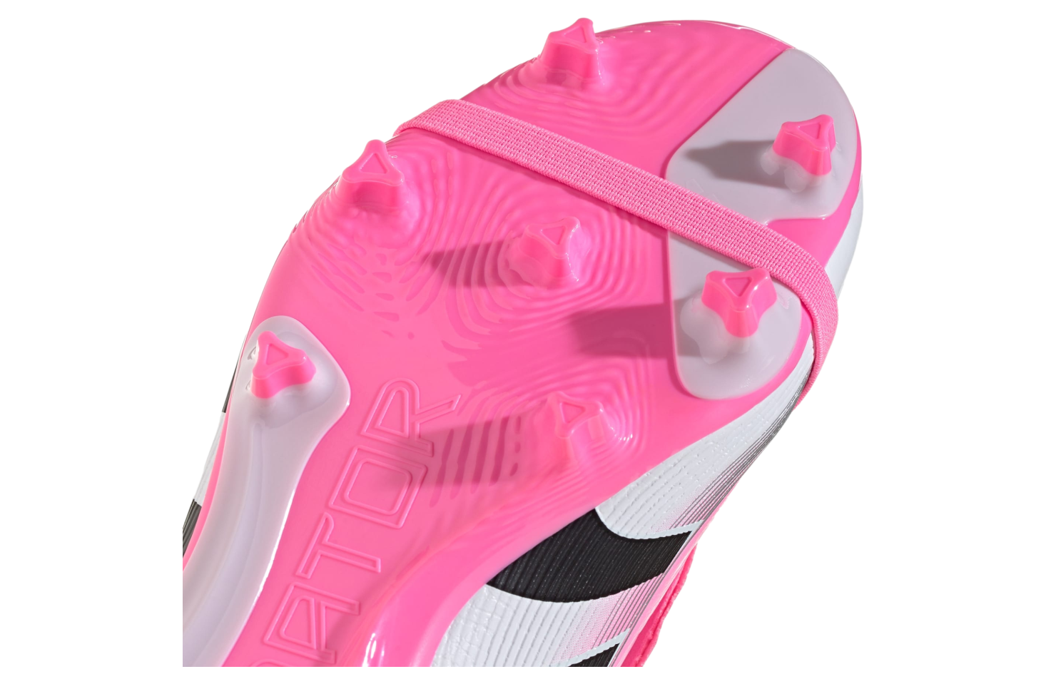 adidas Predator 25 League Fold Over Tongue FG Beckham - Beam Pink/Core Black/Cloud White