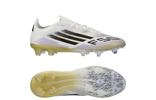 adidas F50 PRO FG / MG RTG Pack- Cloud White/Core Black/Gold Metallic