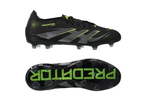 adidas Predator 25 PRO FG - Core Black/Carbon/Lucid Lemon