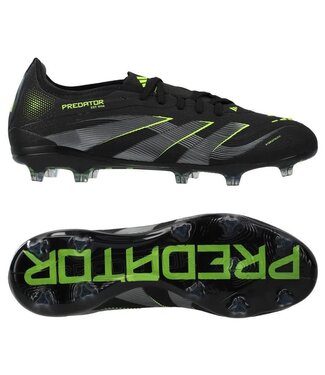 adidas adidas Predator 25 PRO FG - Core Black/Carbon/Lucid Lemon
