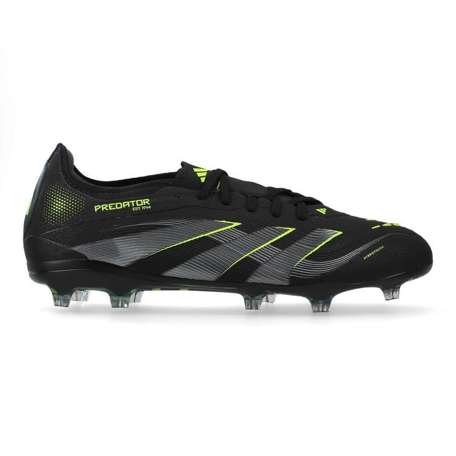 adidas Predator 25 PRO FG - Core Black/Carbon/Lucid Lemon