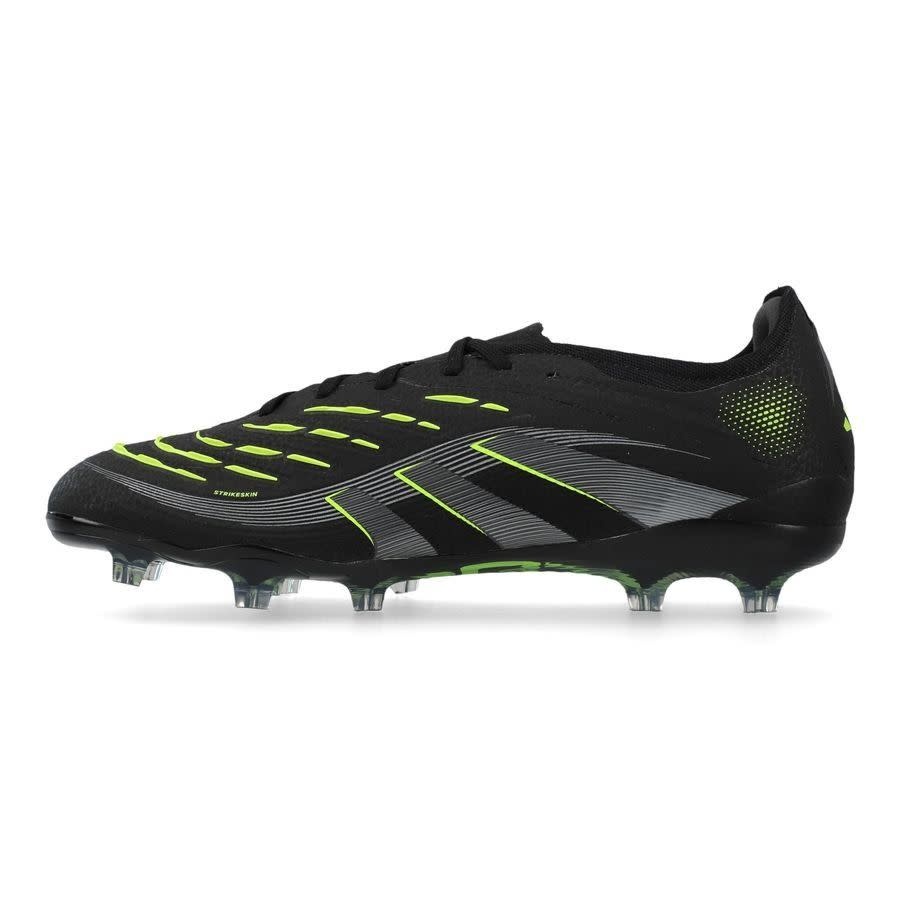 adidas Predator 25 PRO FG - Core Black/Carbon/Lucid Lemon