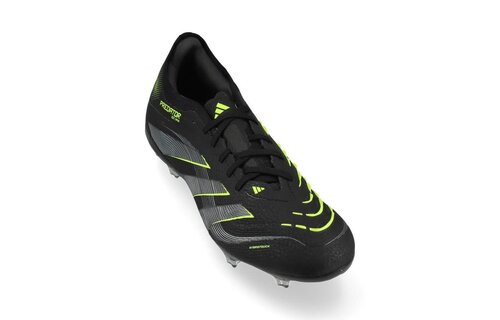 adidas Predator 25 PRO FG - Core Black/Carbon/Lucid Lemon