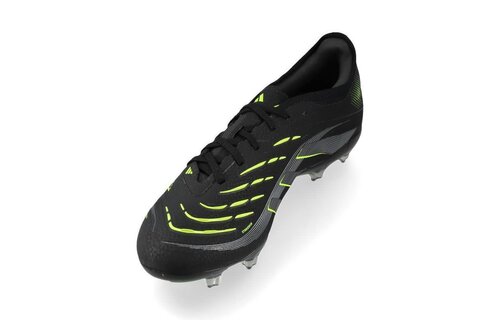 adidas Predator 25 PRO FG - Core Black/Carbon/Lucid Lemon