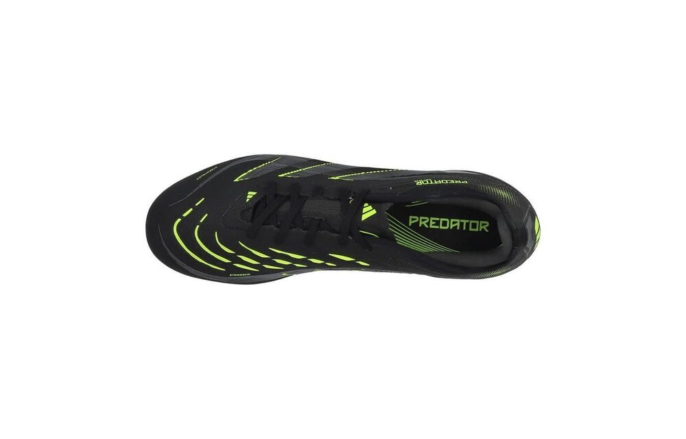 adidas Predator 25 PRO FG - Core Black/Carbon/Lucid Lemon