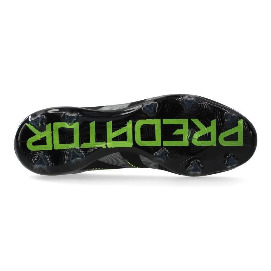 adidas Predator 25 PRO FG - Core Black/Carbon/Lucid Lemon