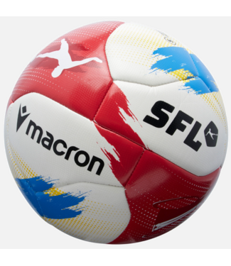 adidas Macron Campione Swiss Football League 2025/26 Official Replica Soccer Ball - White/Red/Blue