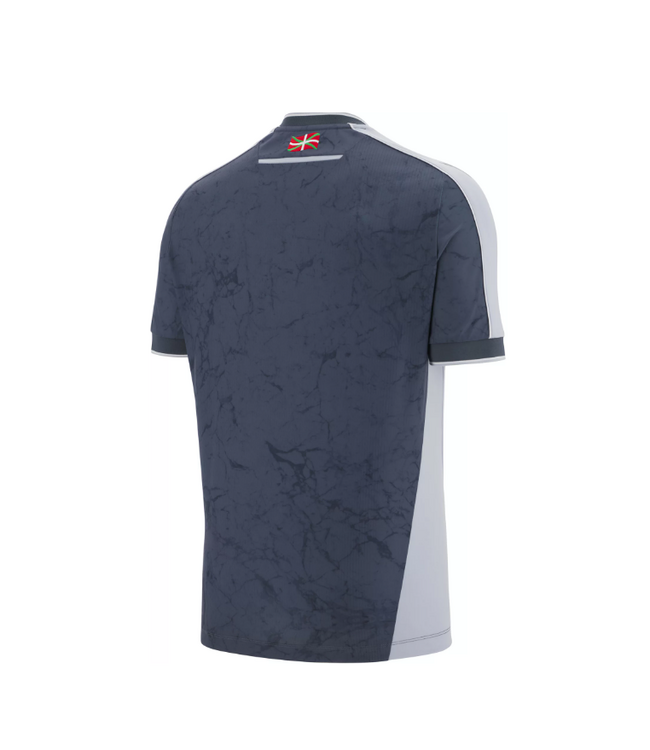 Macron Macron Real Sociedad 2025 - 26 Authentic Away Jersey - Dark Grey/Smoke Grey