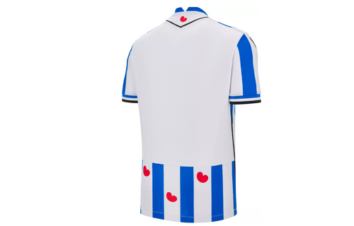 Macron SC Heerenveen 2025 - 26 Authentic Home Jersey - White/Loyal Blue/Red