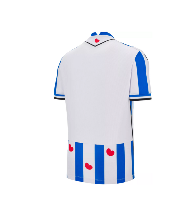 Macron Macron SC Heerenveen 2025 - 26 Authentic Home Jersey - White/Loyal Blue/Red