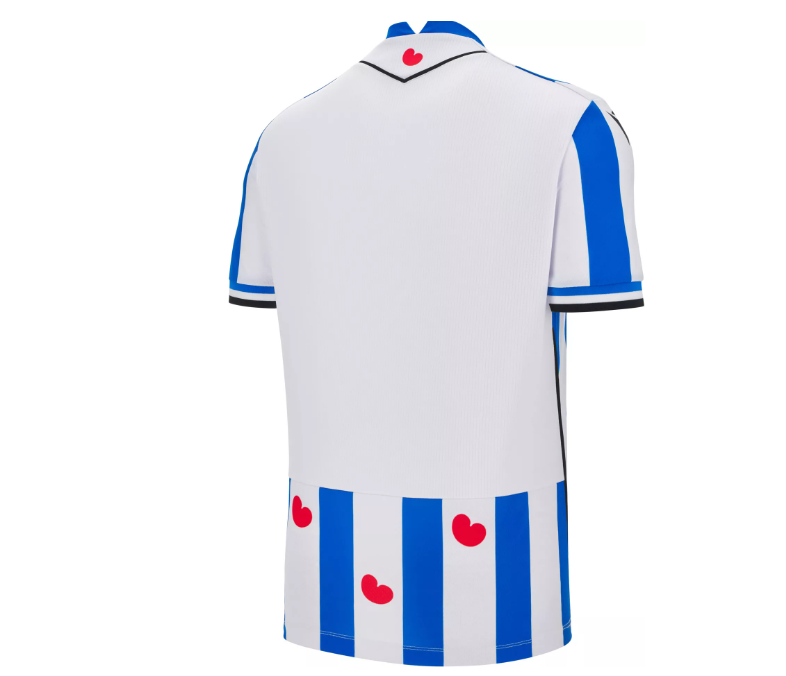 Macron SC Heerenveen 2025 - 26 Authentic Home Jersey - White/Loyal Blue/Red