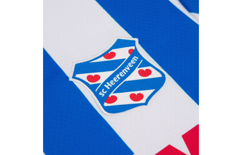 Macron SC Heerenveen 2025 - 26 Authentic Home Jersey - White/Loyal Blue/Red