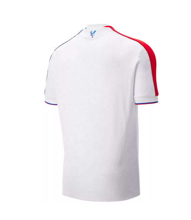Macron Macron Crystal Palace 2025 - 26 Authentic Away Jersey -White/Red/Royal Blue