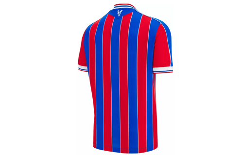 Macron Crystal Palace 2025 - 26 Authentic Home Jersey -Red/Royal Blue/White
