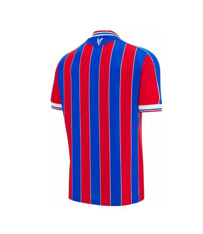 Macron Macron Crystal Palace 2025 - 26 Authentic Home Jersey -Red/Royal Blue/White