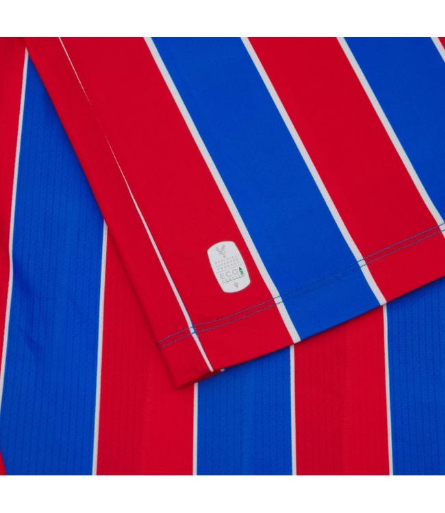 Macron Macron Crystal Palace 2025 - 26 Authentic Home Jersey -Red/Royal Blue/White