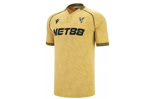 Macron Crystal Palace 2025 - 26 Authentic Third Jersey -Gold
