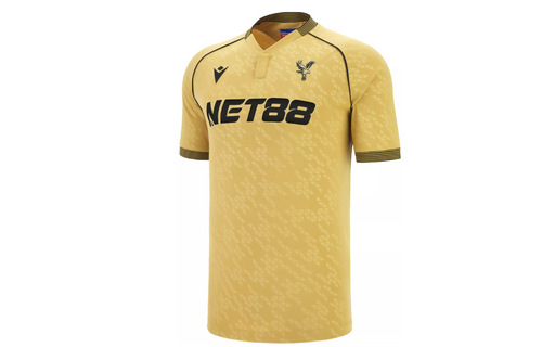Macron Crystal Palace 2025 - 26 Authentic Third Jersey -Gold
