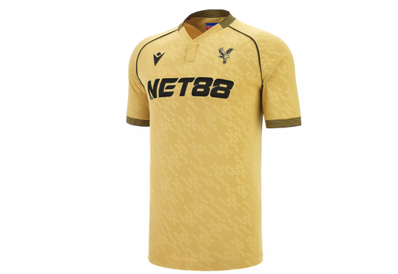 Macron Crystal Palace 2025 - 26 Authentic Third Jersey -Gold