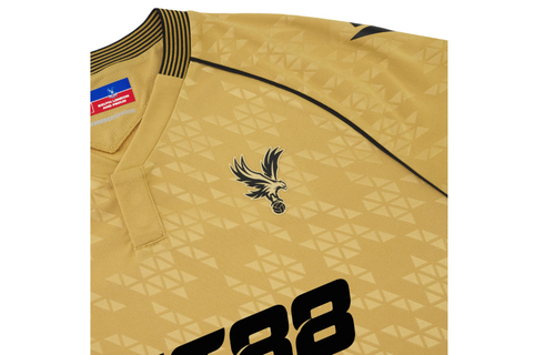 Macron Crystal Palace 2025 - 26 Authentic Third Jersey -Gold