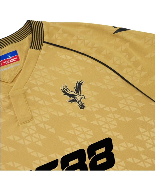 Macron Macron Crystal Palace 2025 - 26 Authentic Third Jersey -Gold