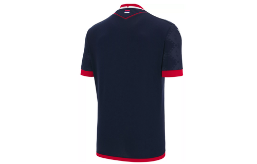 Macron Red Star Belgrade 2025 - 26 Authentic Away Jersey - Navy Blue/Red