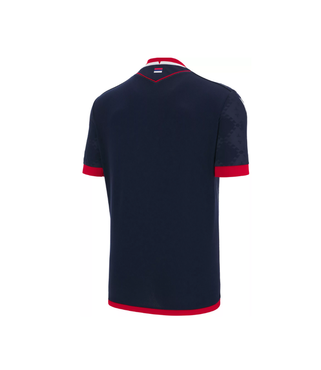 Macron Macron Red Star Belgrade 2025 - 26 Authentic Away Jersey - Navy Blue/Red