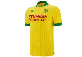 Macron FC Nantes 2025 - 26 Authentic Home Jersey - Yellow/Green