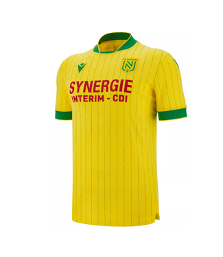 Macron Macron FC Nantes 2025 - 26 Authentic Home Jersey - Yellow/Green