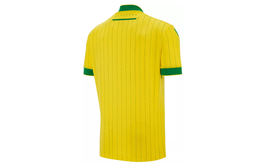 Macron FC Nantes 2025 - 26 Authentic Home Jersey - Yellow/Green