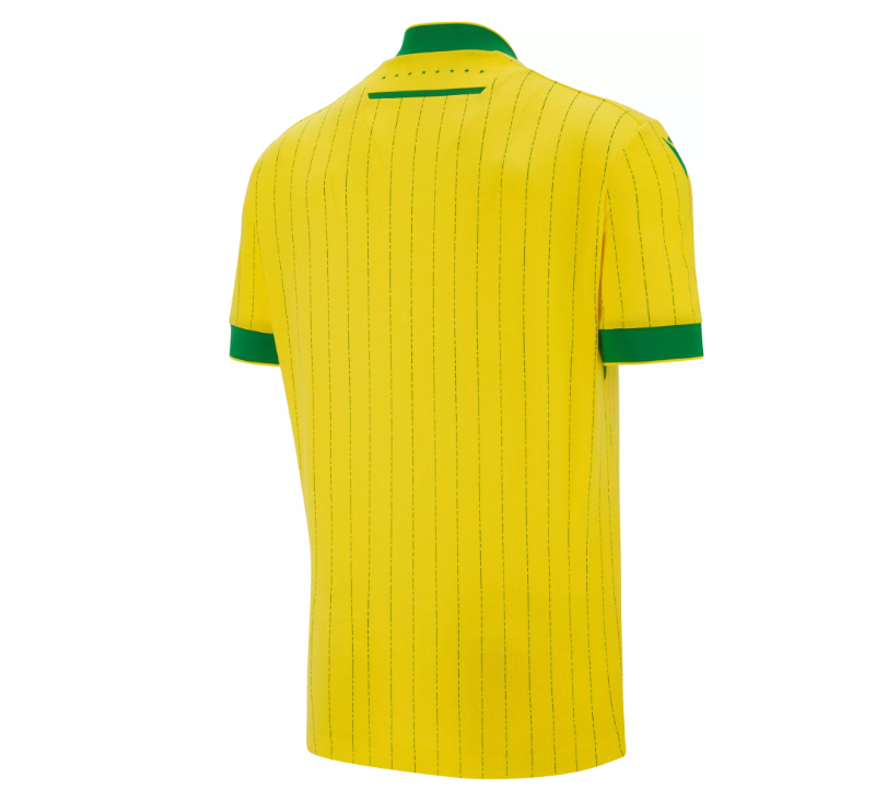 Macron FC Nantes 2025 - 26 Authentic Home Jersey - Yellow/Green