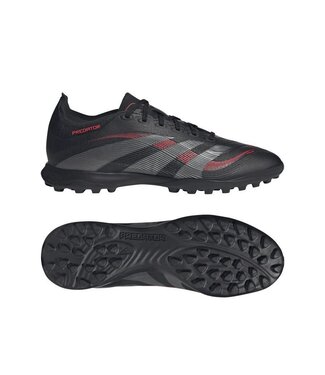 adidas adidas Predator League TF Turf -Core Black/Grey/Lucid Red