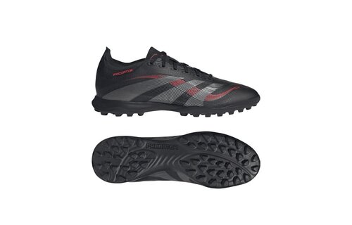 adidas Predator League TF Turf -Core Black/Grey/Lucid Red
