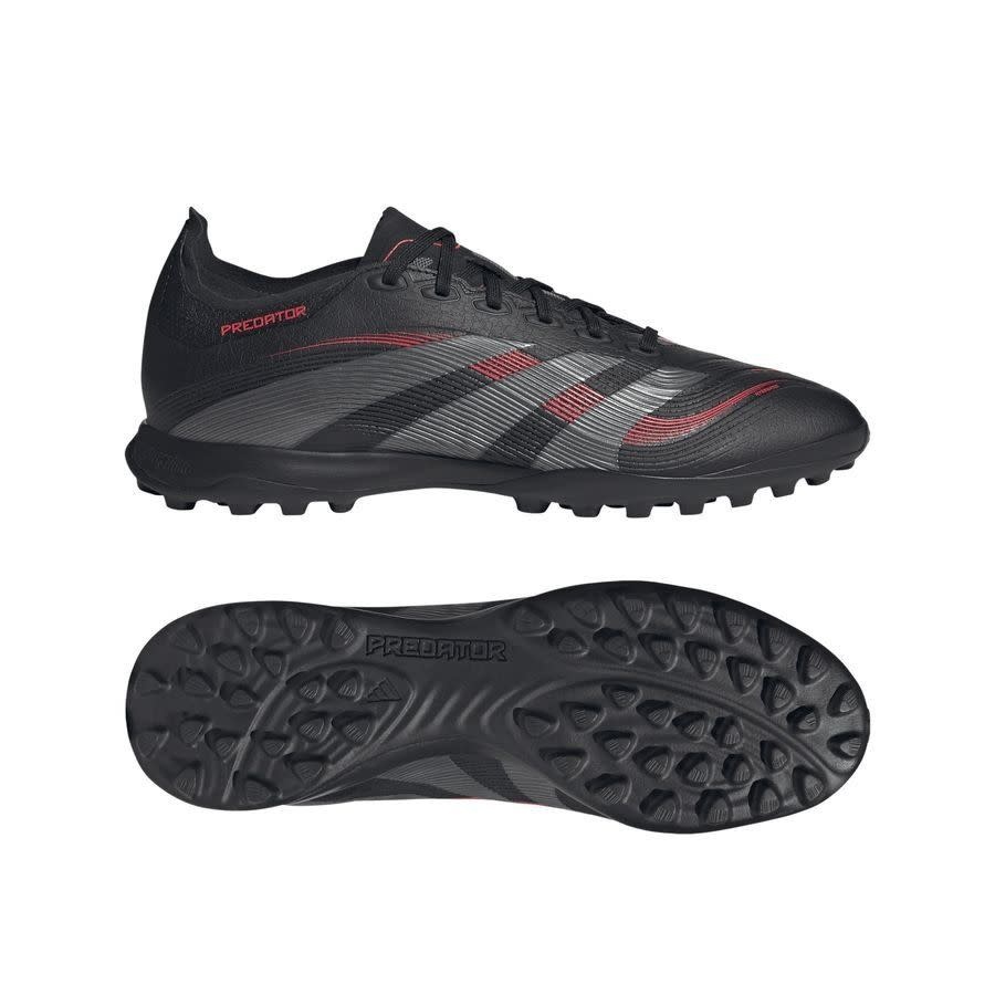adidas Predator League TF Turf -Core Black/Grey/Lucid Red