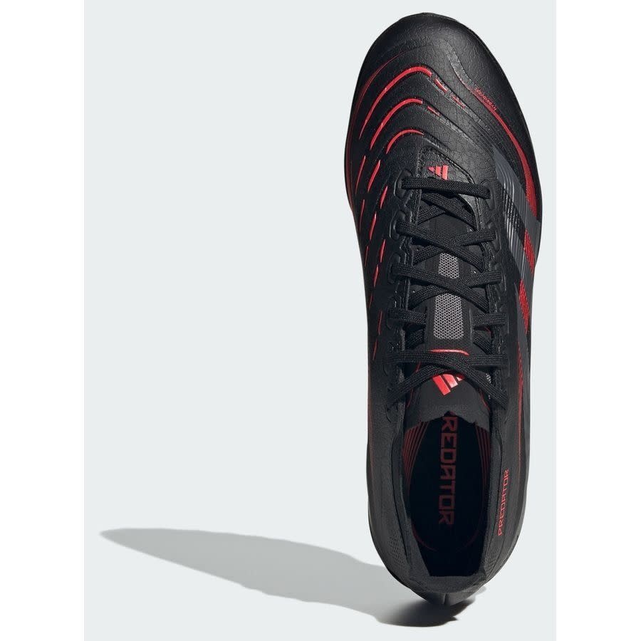 adidas Predator League TF Turf -Core Black/Grey/Lucid Red