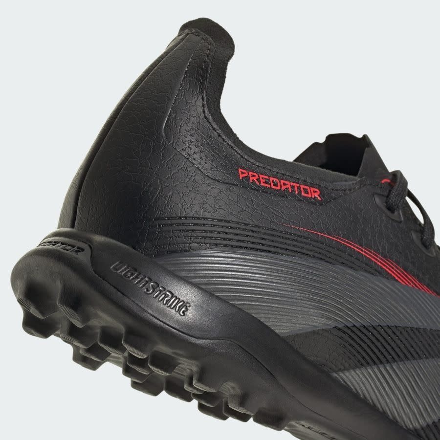 adidas Predator League TF Turf -Core Black/Grey/Lucid Red