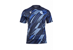 Macron Real Sociedad 2025 - 26 Prematch Jersey - Obsidian/Royal Blue