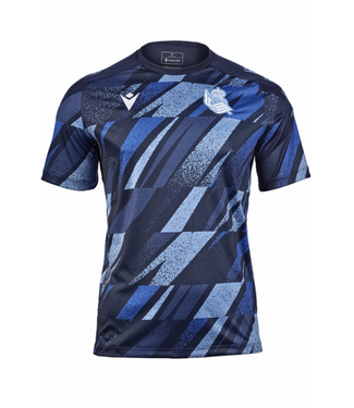 Macron Macron Real Sociedad 2025 - 26 Prematch Jersey - Obsidian/Royal Blue