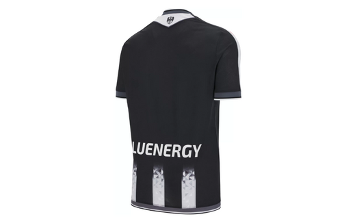 Macron Udinese 2025 - 26 Authentic Home Jersey - Black/White