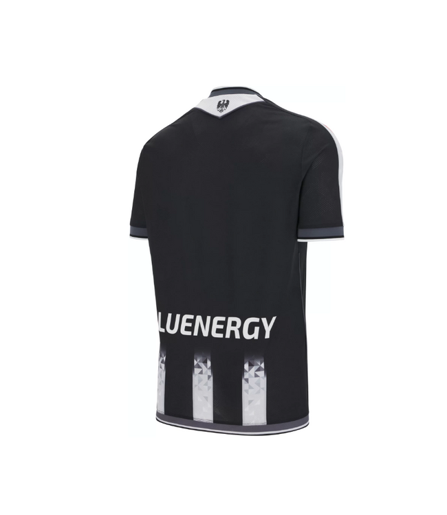 Macron Macron Udinese 2025 - 26 Authentic Home Jersey - Black/White