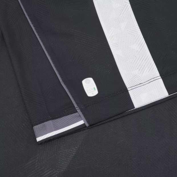 Macron Udinese 2025 - 26 Authentic Home Jersey - Black/White