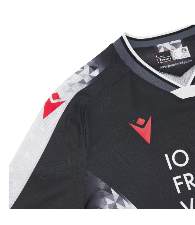 Macron Macron Udinese 2025 - 26 Authentic Home Jersey - Black/White