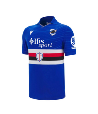 Macron Macron UC Sampdoria 2025 - 26 Authentic Home Jersey - Black/White