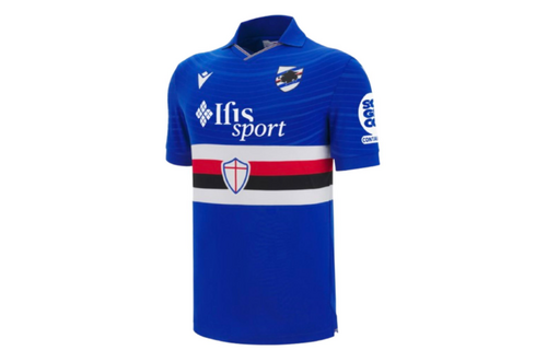 Macron UC Sampdoria 2025 - 26 Authentic Home Jersey - Black/White